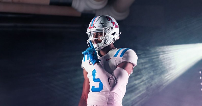 Ole Miss all white uniform